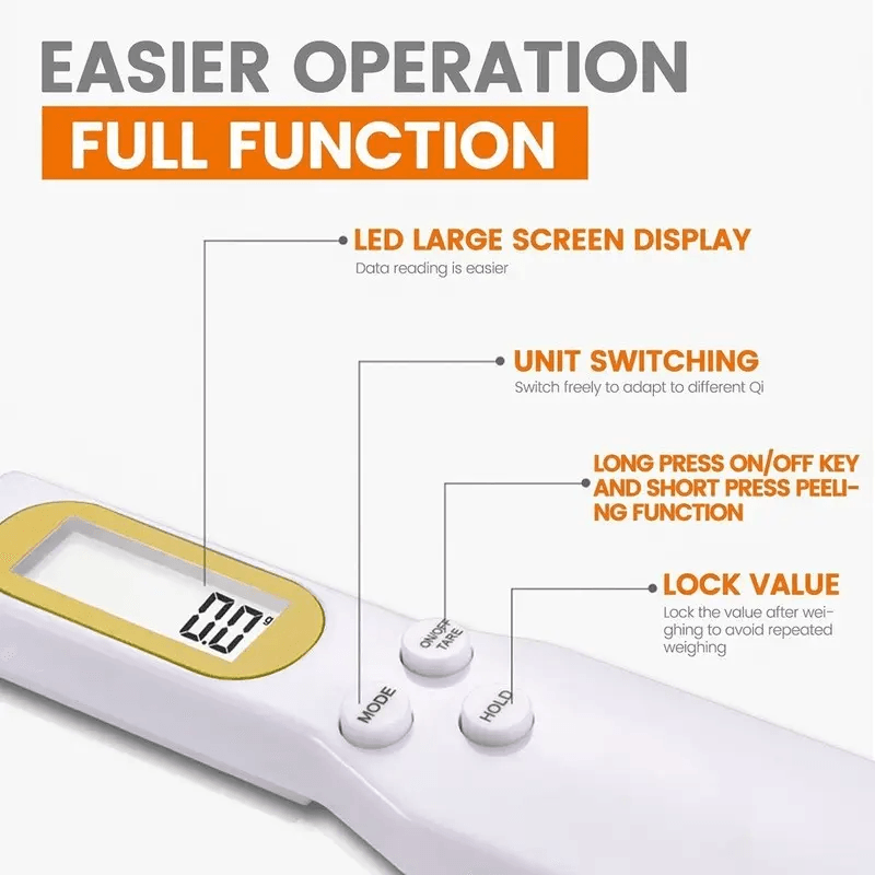 Mini Digital Spoon Scale (0.1–500g)
