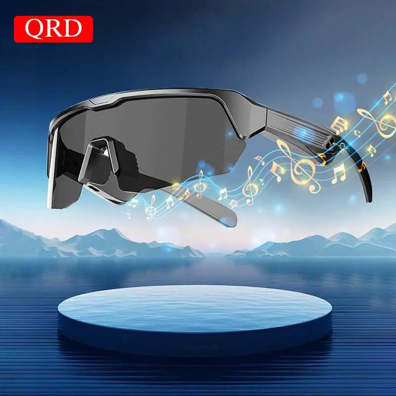 New Yj-006 Bluetooth-Compatible Chip, Quick Charging, Long Battery Life, Suitable for Men & Women, Sports Smart Glasses, Cycling Hiking Fishing Travel Accessories