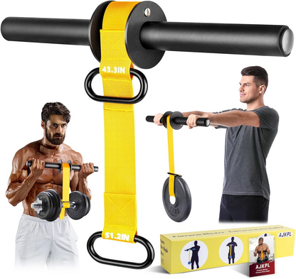 Unleash Your Strength with the Ultimate Forearm Strengthener and Wrist Roller - Adjustable, Durable, and Perfect for All Fitness Levels!