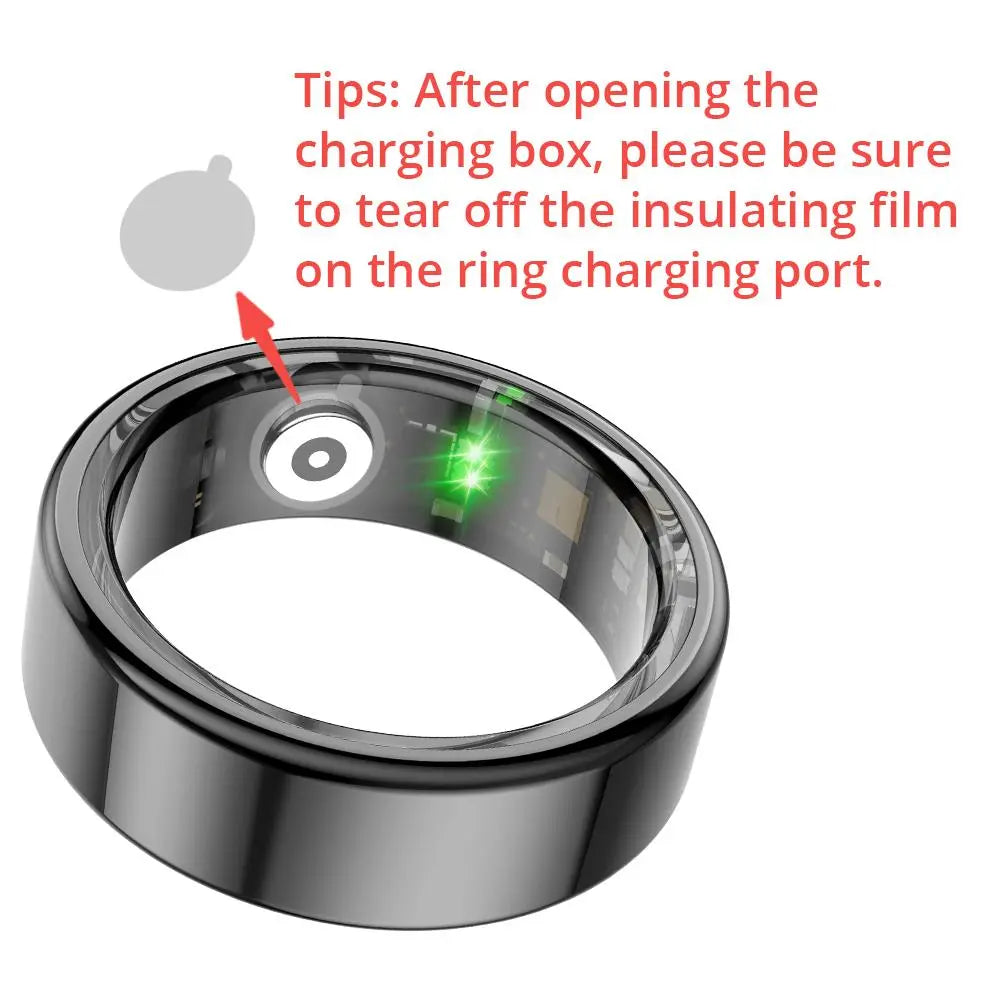 Colmi Smart Ring, 1 Count Fitness Ring with Sleep, Heart Rate and Blood Oxygen Tracker, Waterproof Fashionable Smart Ring, Wearable Heart Beat Monitor, Gift for Men and Women, Wearable Devices, Electronic Gadgets