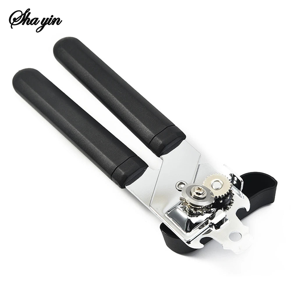 Stainless Steel Multifunctional Professional Can Manual Can Opener Craft Beer Grip Can Opener Bottle Opener Kitchen Gadgets