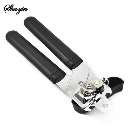 Stainless Steel Multifunctional Professional Can Manual Can Opener Craft Beer Grip Can Opener Bottle Opener Kitchen Gadgets