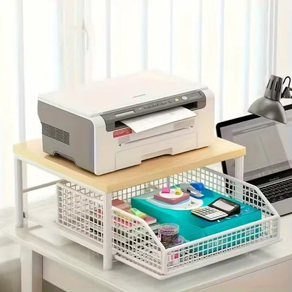 Modern Kitchen Microwave Shelf & Countertop Organizer