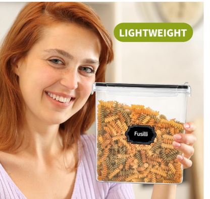 Airtight Cereal Storage Containers (Set of 4)