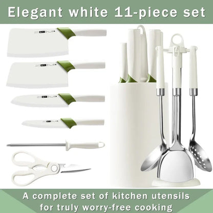 Fully equipped kitchen knife set