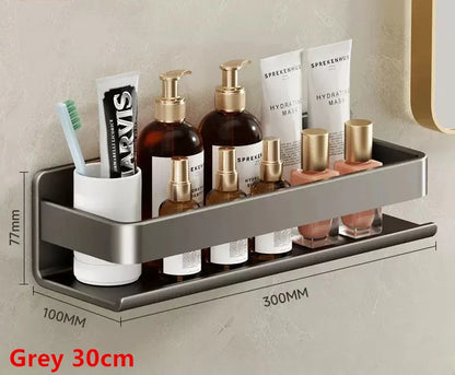 Wall-Mounted Bathroom Shelf