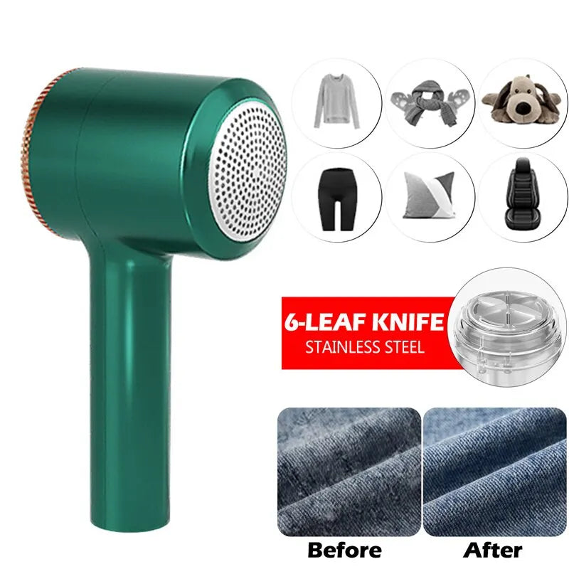 Revitalize Your Wardrobe with the Ultimate Electric Lint Remover - Rechargeable Hair Ball Trimmer for Sweaters and Clothes