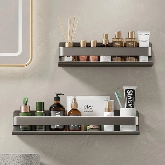 Wall-Mounted Bathroom Shelf
