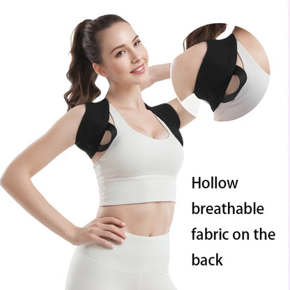 Back Support Strap for Men and Women Comfortable Fitness Shoulder Sports Strap Assisted Positioning for Sports Fitnes