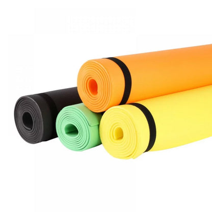 Premium Non-Slip 4mm Yoga Mat for Indoor Workouts - Eco-Friendly EVA Material, 60x173cm