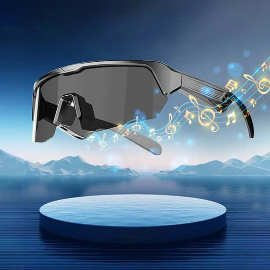 New Yj-006 Bluetooth-Compatible Chip, Quick Charging, Long Battery Life, Suitable for Men & Women, Sports Smart Glasses, Cycling Hiking Fishing Travel Accessories