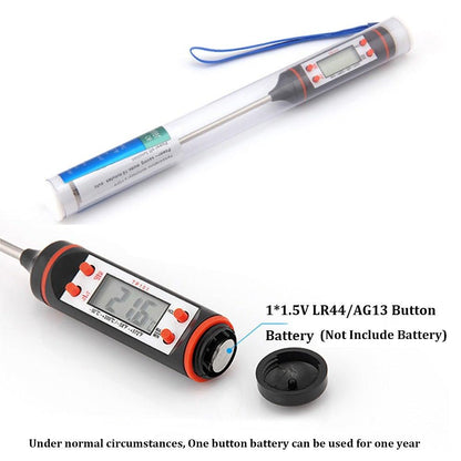 Digital Instant-Read Kitchen Thermometer
