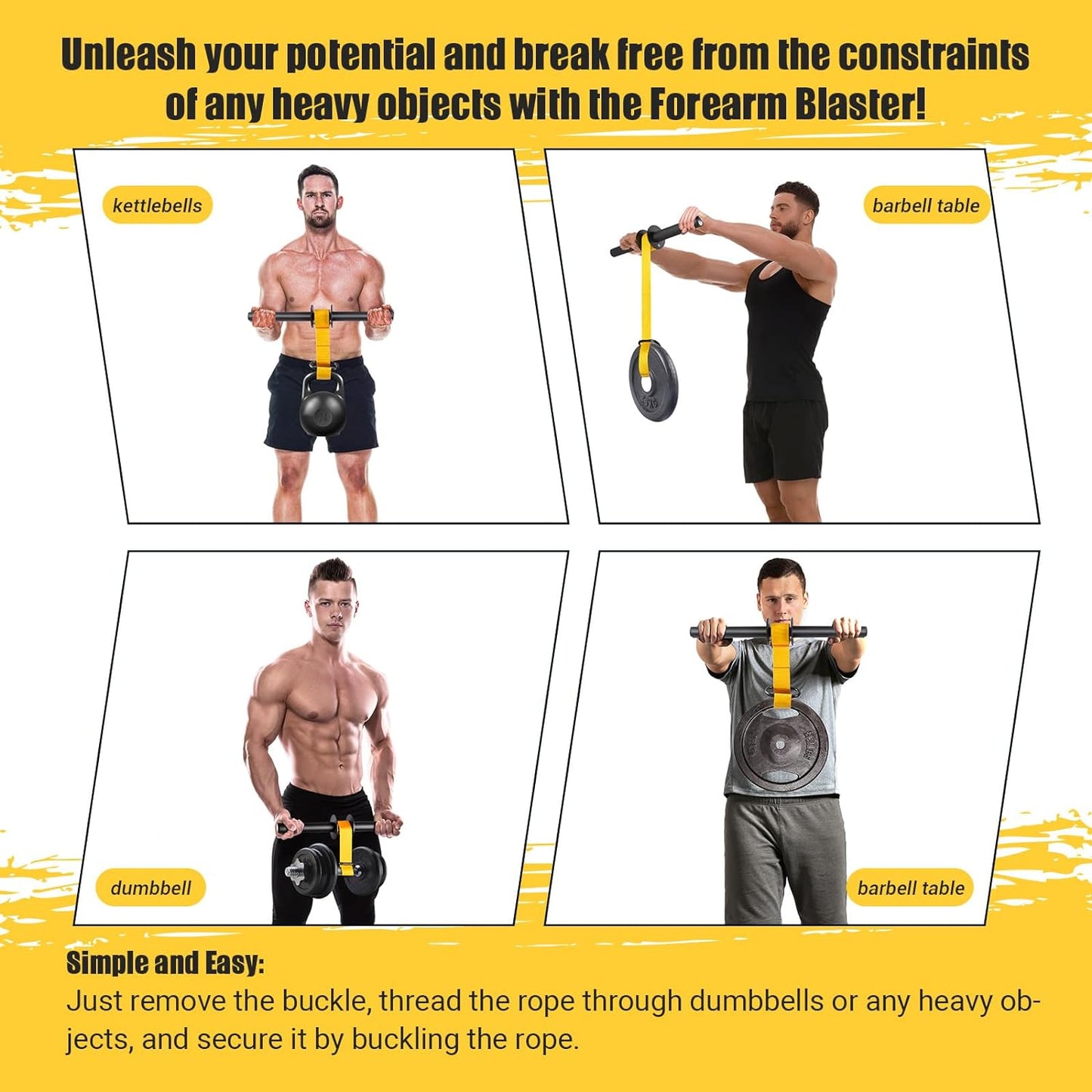 Unleash Your Strength with the Ultimate Forearm Strengthener and Wrist Roller - Adjustable, Durable, and Perfect for All Fitness Levels!